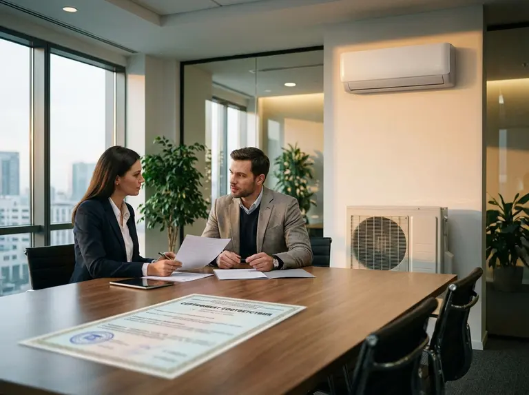 Сертификат на сплит-системы