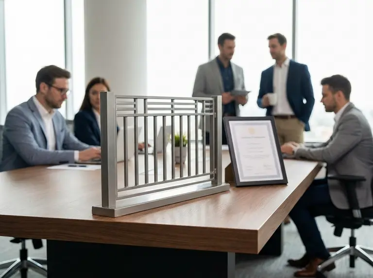 Сертификат на ограждения